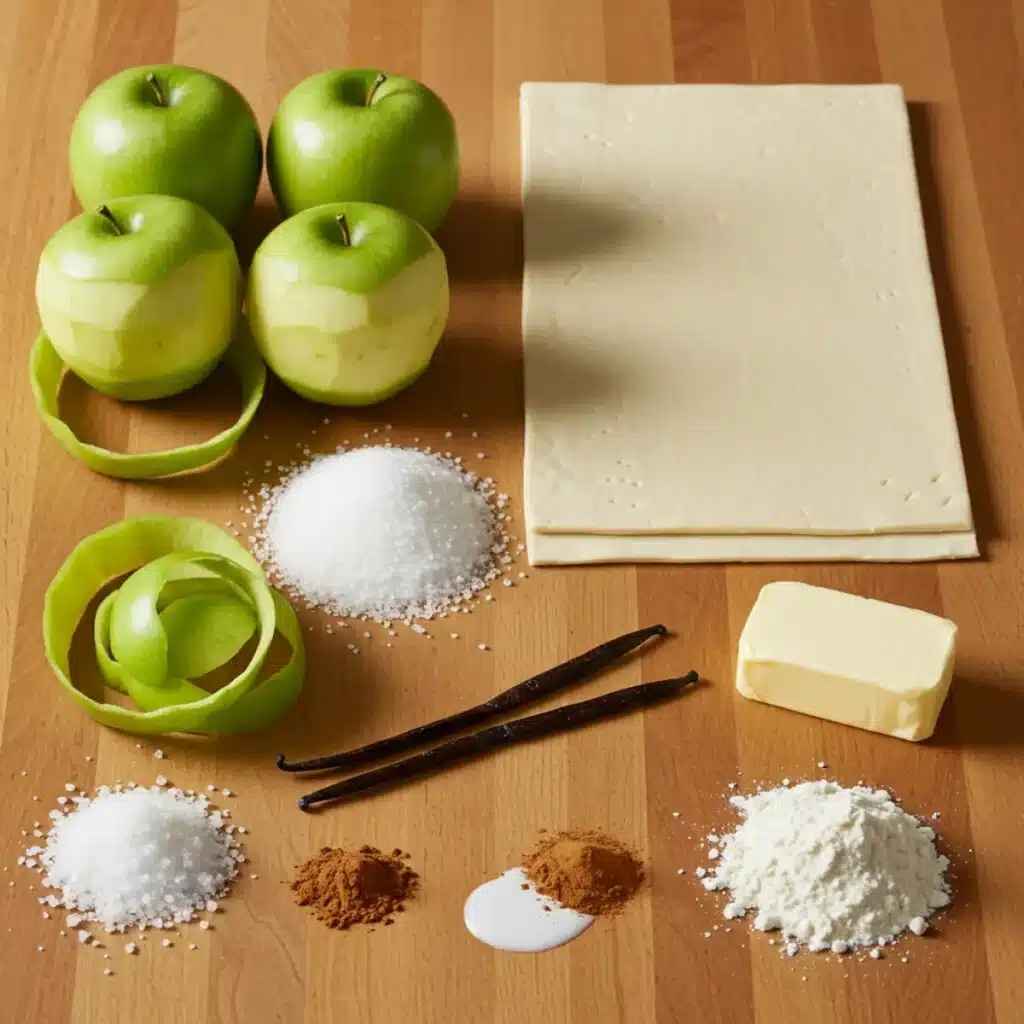 Ingredients for Gordon Ramsay Apple Tarte Tatin