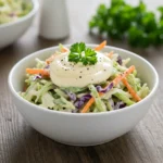 Gordon Ramsay coleslaw recipe with creamy dressing and colorful cabbage