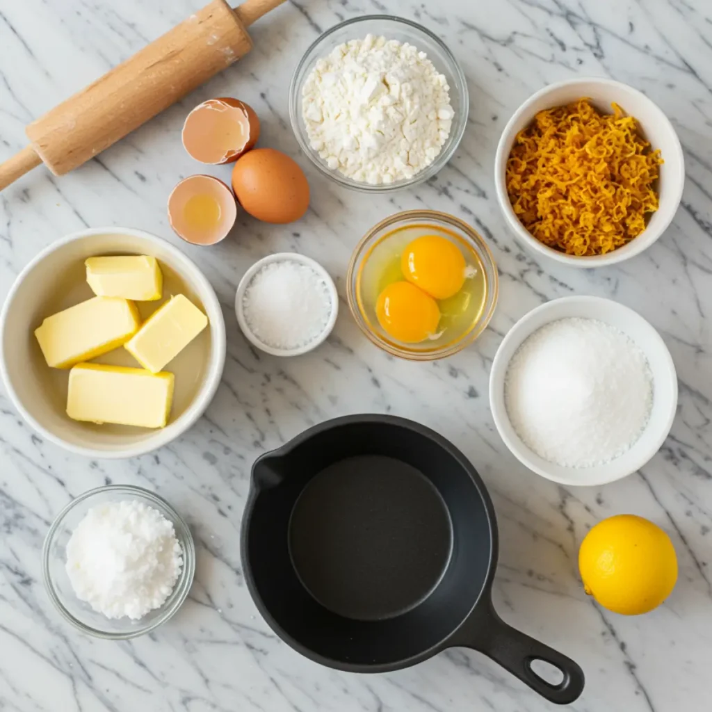 Ingredients for Gordon Ramsay Fondue Cookies