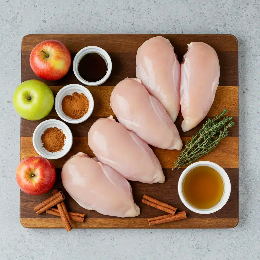 Apple Maple Chicken Ingredients