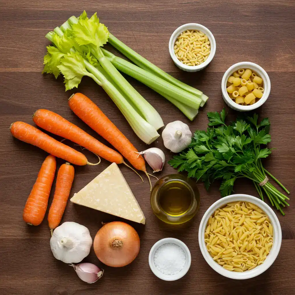 Italian Pastina Soup ingredients