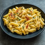 Marry Me Chicken Pasta in creamy Parmesan sauce