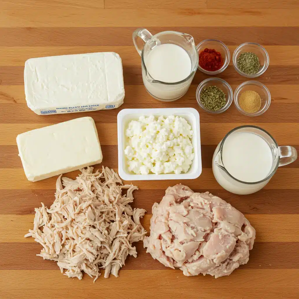 Million Dollar Chicken Casserole ingredients