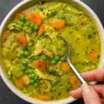 anti inflammatory turmeric chicken soup