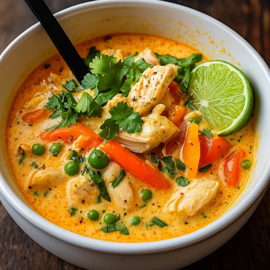 Coconut Curry Chicken Soup: A Creamy Comfort Bowl for Busy Nights
