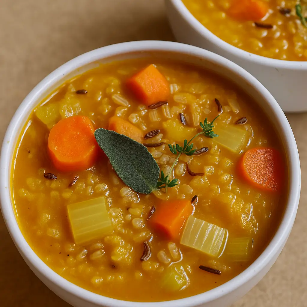 Creamy Vegan Pumpkin Wild Rice Soup You’ll Crave All Season