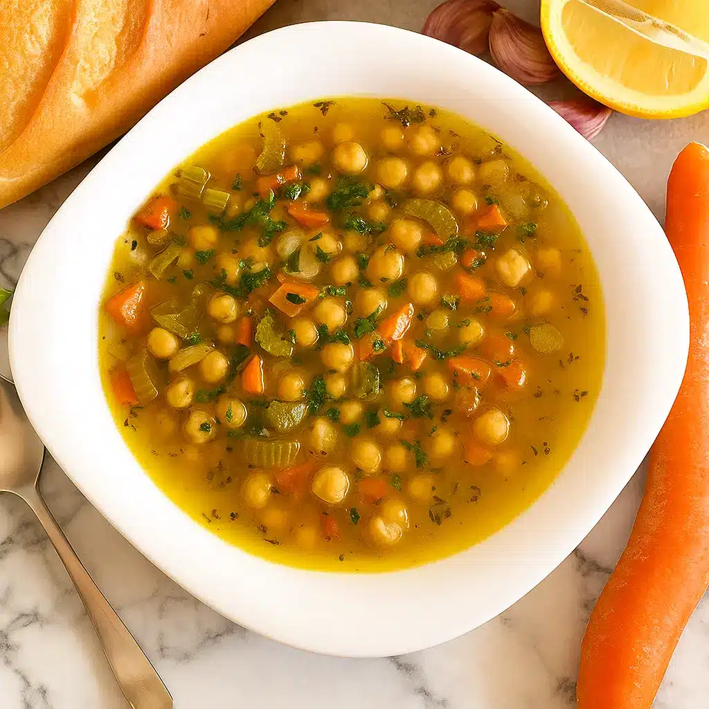 Greek Chickpea Soup Recipe (Revithosoupa) – Quick, Cozy & Budget-Friendly!