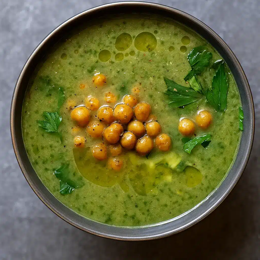Green Goddess Herb Soup (Low Carb & Dairy-Free Optional)