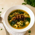 Mouthwatering Garlic Ginger Immune Boosting Soup with Noodles