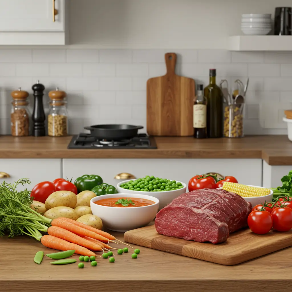 Old Fashioned Vegetable Beef Soup Ingredients