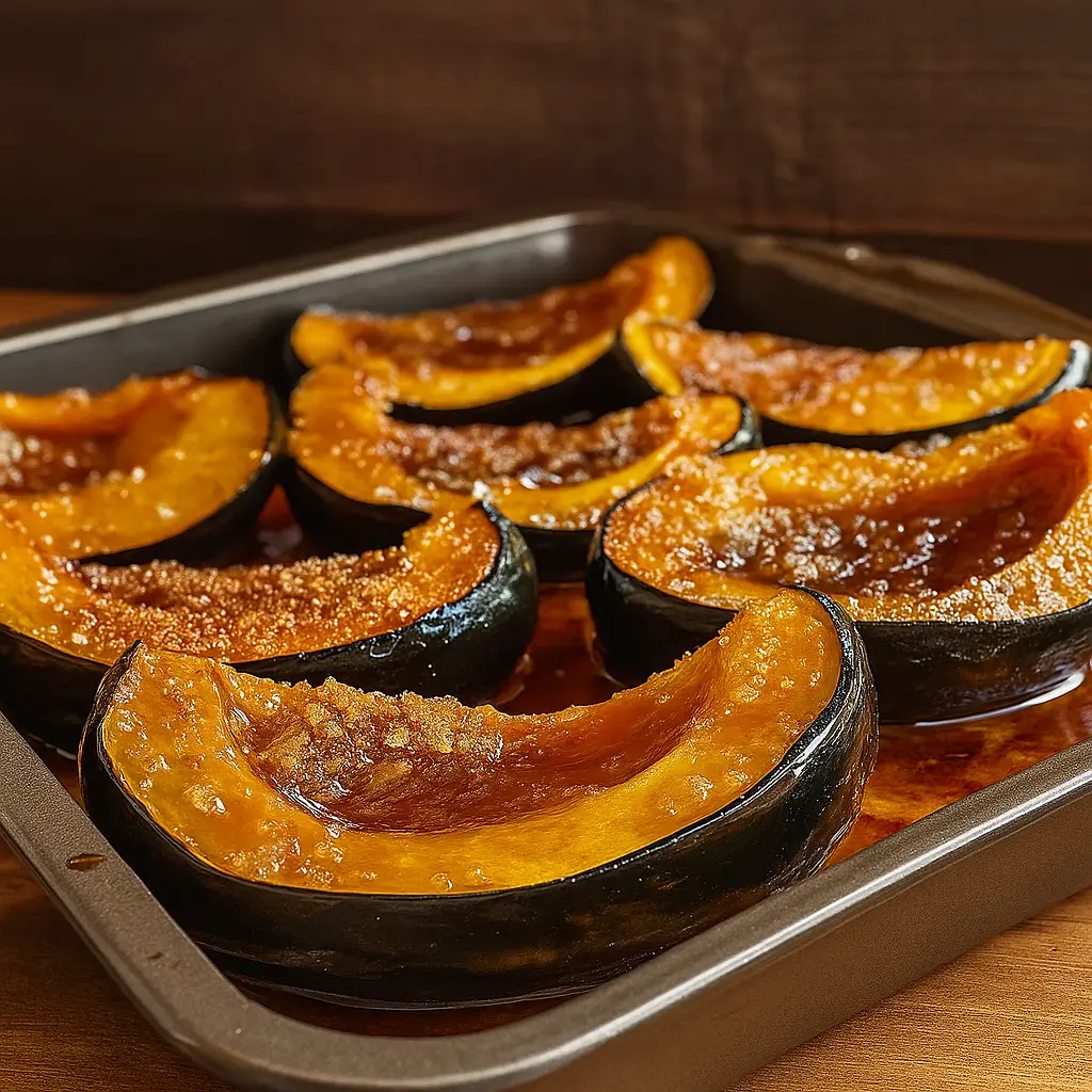 Roasted Acorn Squash with Brown Sugar for Easy Weeknight Dinners