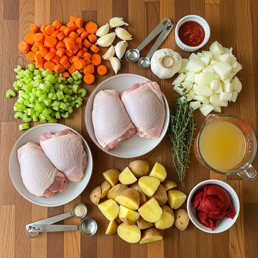 Slow Cooker Chicken Stew Recipe Ingredients