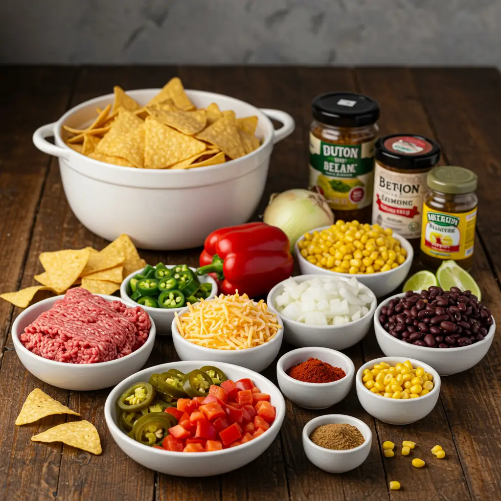 ingredients for slow cooker nacho soup