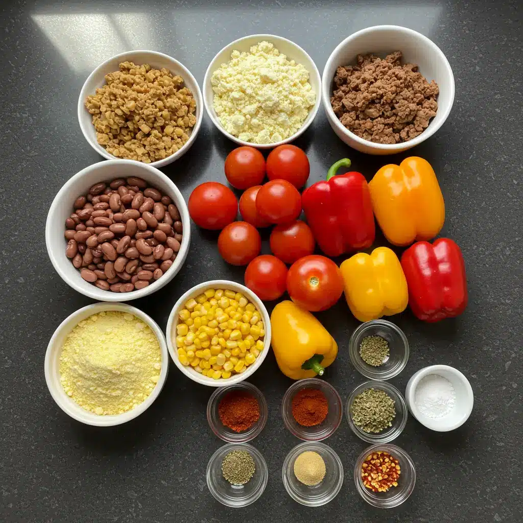 Tamale Soup with Tamale Dumplings ingredients