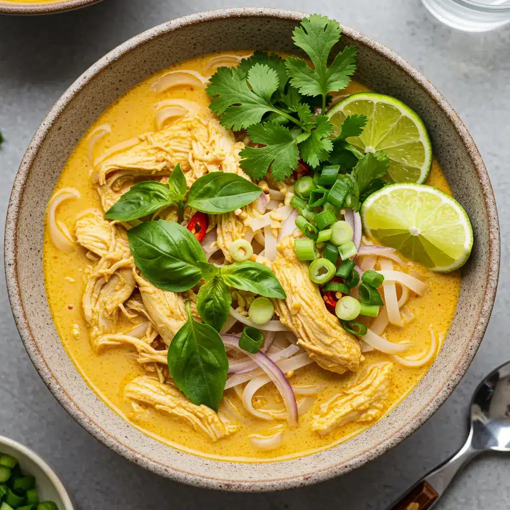Thai Chicken Curry Soup: Quick, Creamy, and Flavorful Dinner