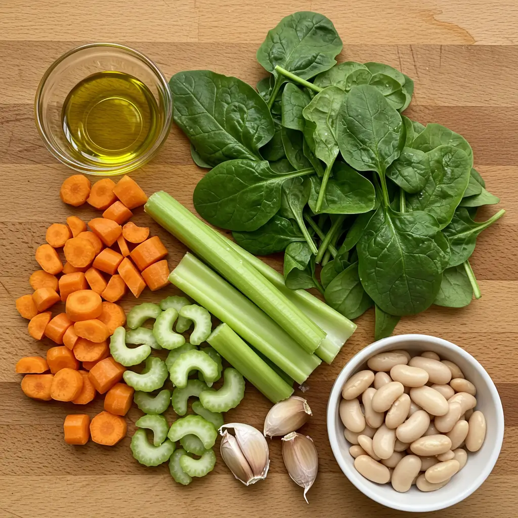 Tuscan White Bean Soup Ingredients