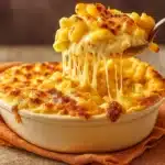 Ultimate Baked Mac and Cheese fresh out of the oven
