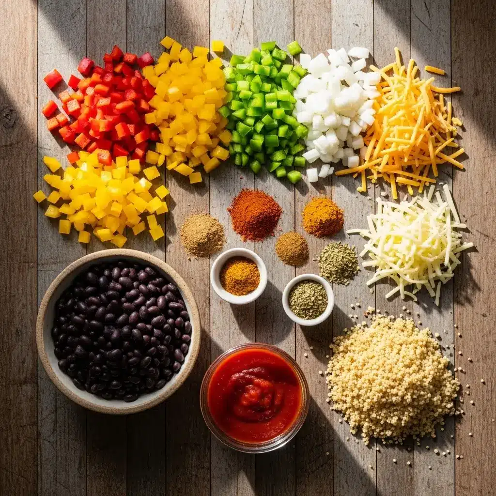 vegetarian mexican casserole ingredients