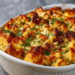 Winner Winner Chicken Dinner Casserole in baking dish