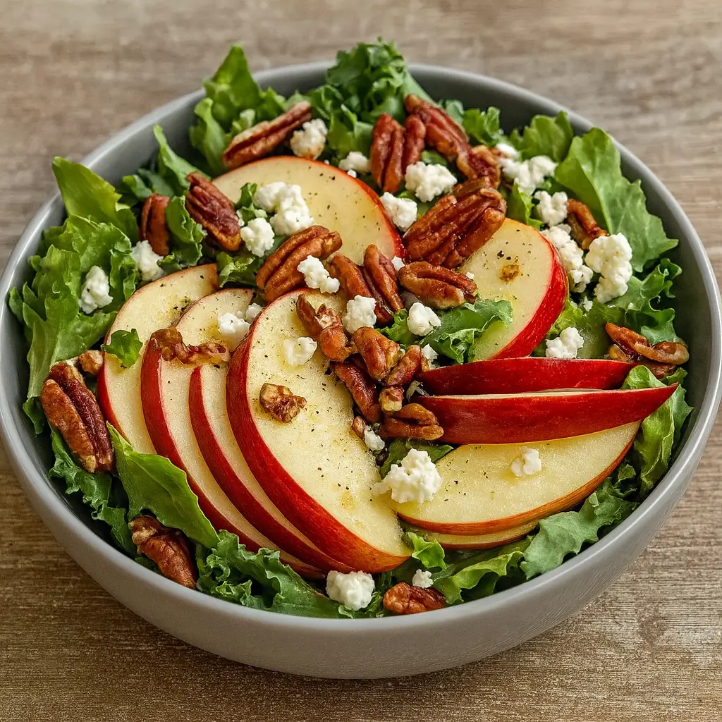 Autumn Harvest Honeycrisp Apple and Feta Salad (Quick + Fresh)