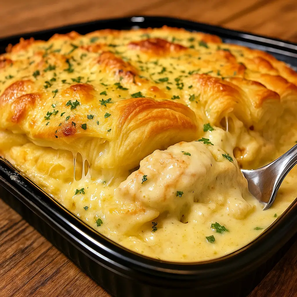 Cheesy Chicken Crescent Bake: Quick, Creamy, and Crave-Worthy