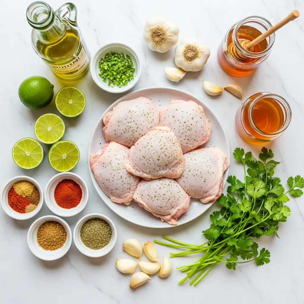 Cilantro Lime Chicken Recipe Ingredients
