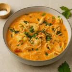 Creamy Chicken Tortellini Soup in a bowl