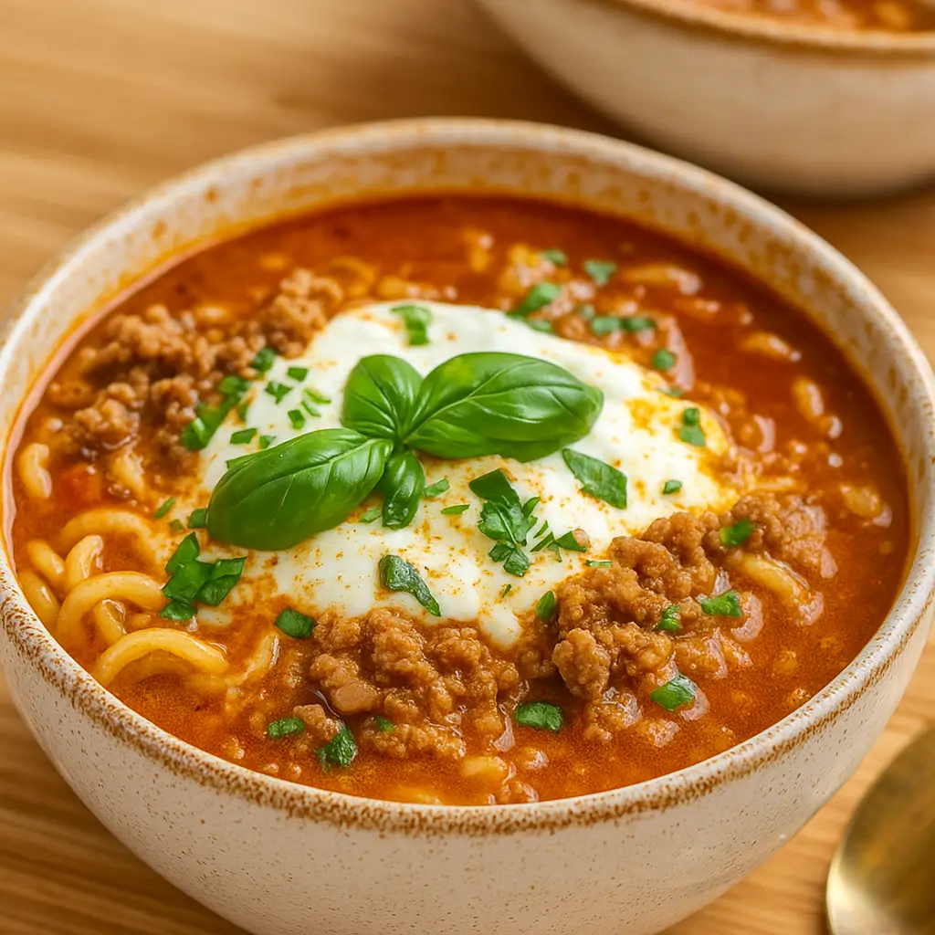 Crockpot Lasagna Soup: Easy, Cozy, and Full of Flavor