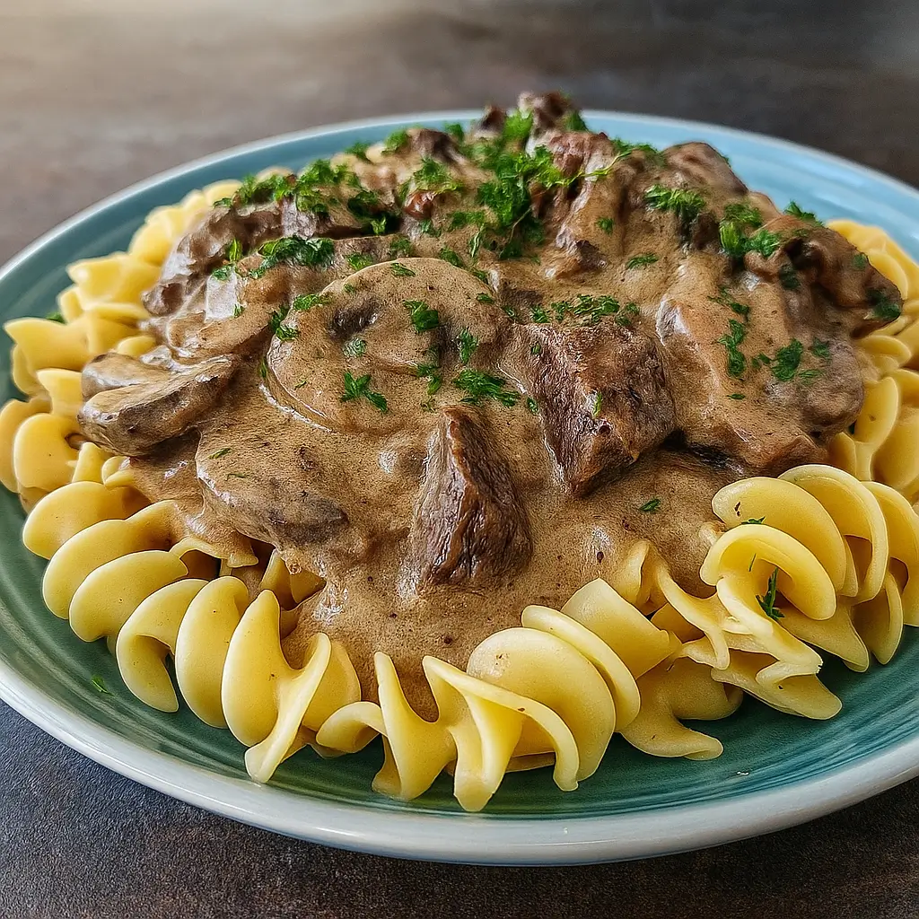 Easy Crockpot Beef Stroganoff: Cozy, Creamy, and Seriously Simple