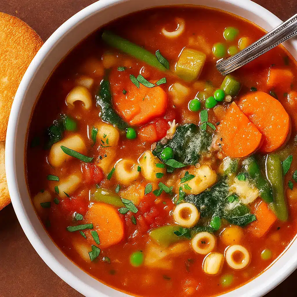 Easy Minestrone Soup – Fast, Flavorful, Family-Approved