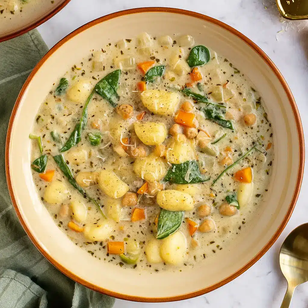 Heartwarming Vegetarian Gnocchi Soup – Easy Comfort in a Bowl