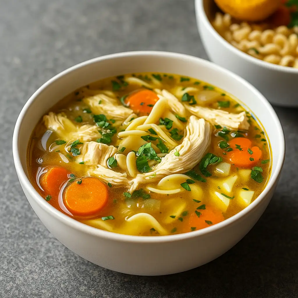 Homemade Chicken Noodle Soup – Quick, Delicious & Healing