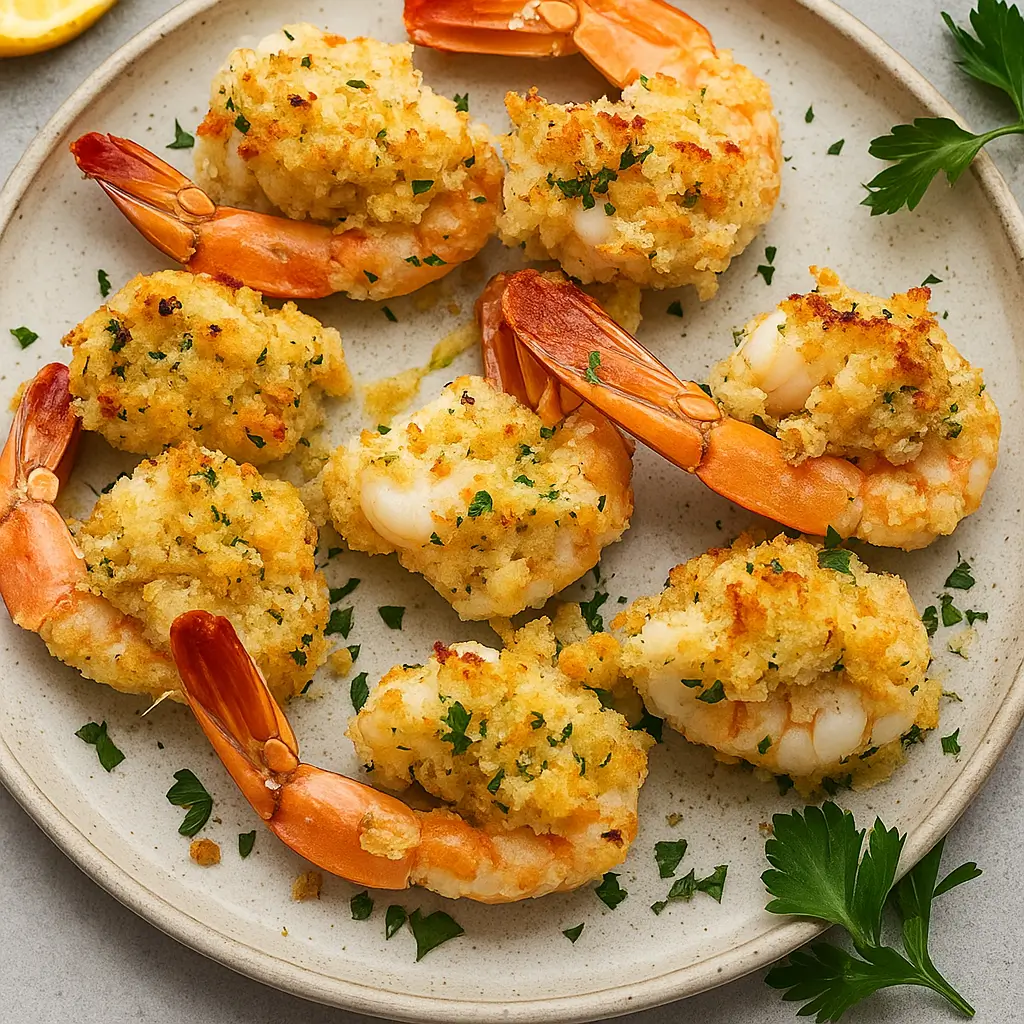 Quick Christmas Stuffed Shrimp – Fast, Delicious & Easy