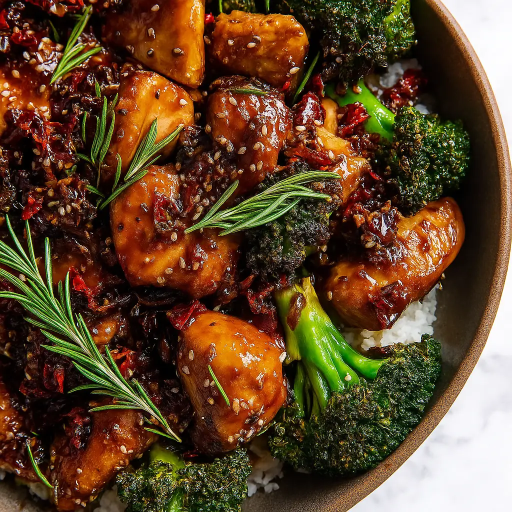 Sheet Pan Sticky Ginger Soy Chicken and Broccoli – Quick & Tasty Sheet Pan