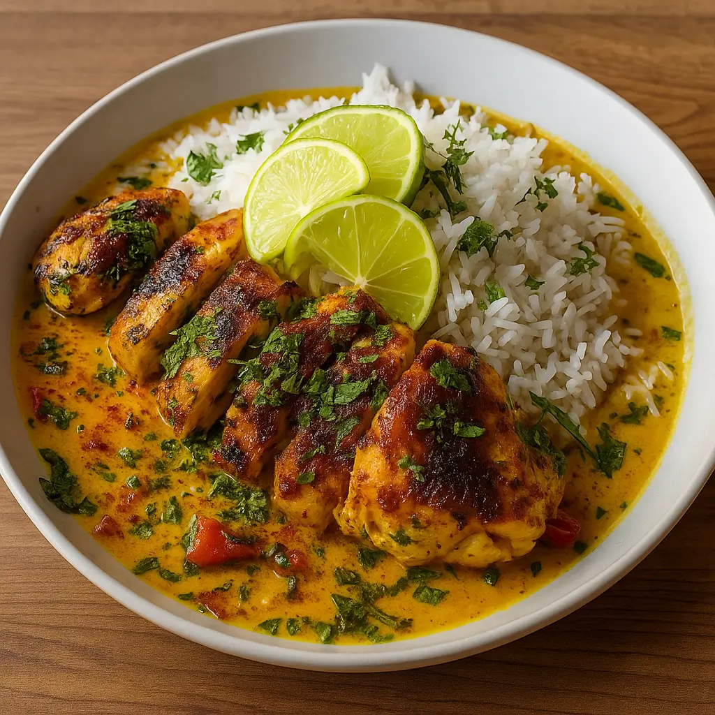 Spicy Brazilian Coconut Chicken – Quick & Creamy Weeknight Favorite