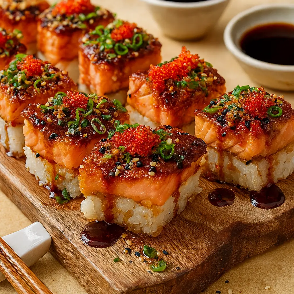 Spicy Salmon Sushi Bake Recipe – Easy Weeknight Winner