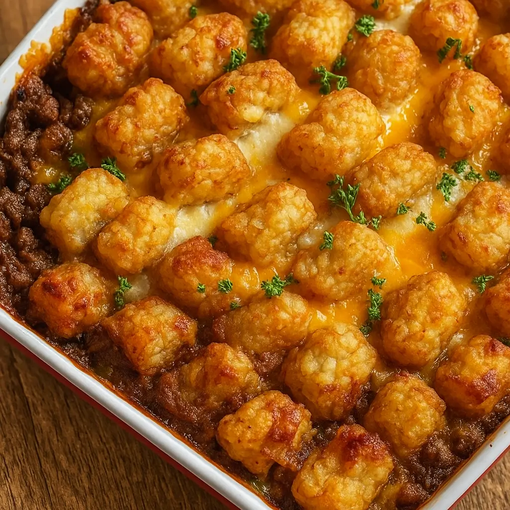 Tater Tot Casserole With Ground Beef: Easy Family Favorite