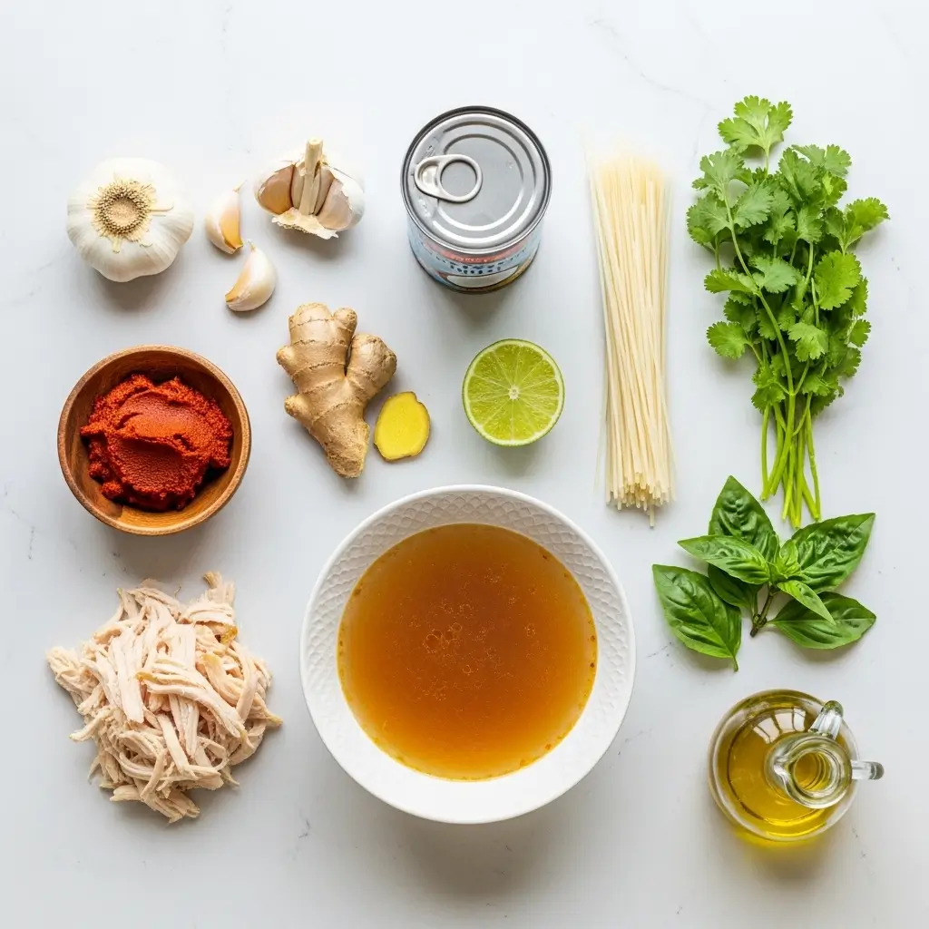 Thai Chicken Curry Soup Ingredients