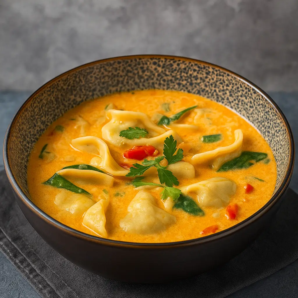 Thai Coconut Curry Dumpling Soup: Your New 15-Minute Comfort Food Fix