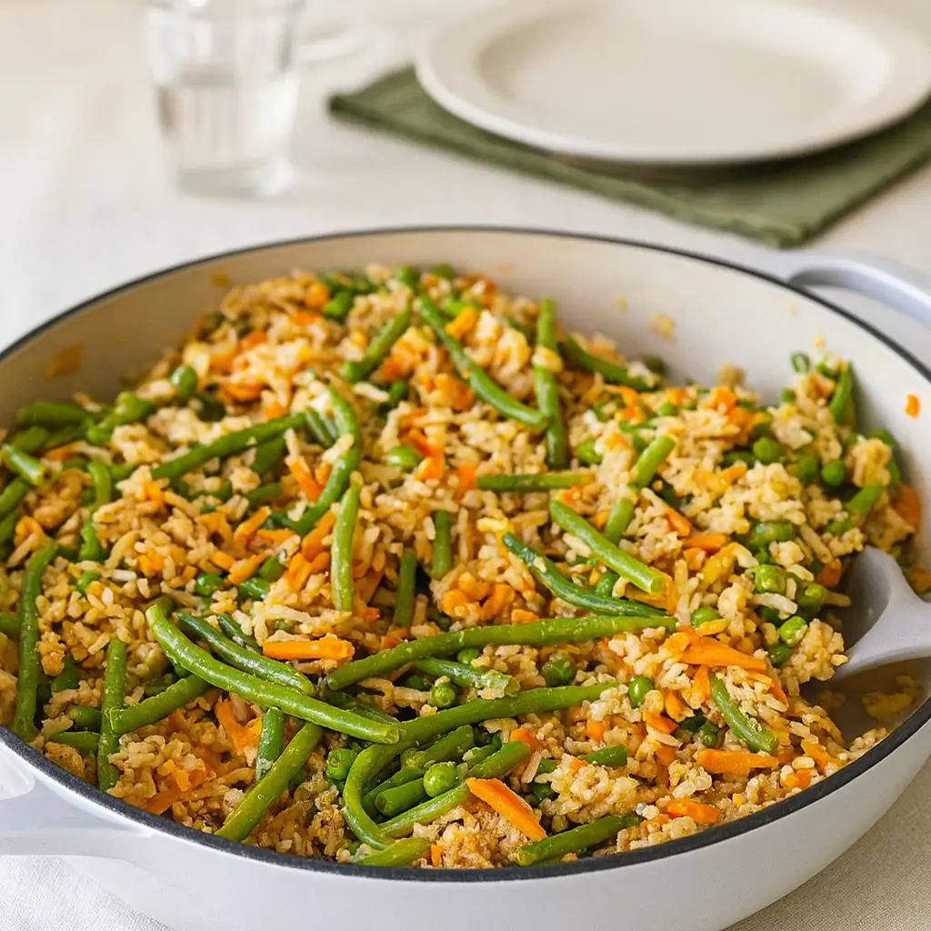 35-Minute Ground Chicken and Rice with Veggies (Fast, Filling & Tasty)