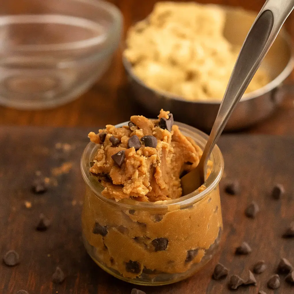 4 Ingredient PB2 Protein Cookie Dough (Quick & Healthy!)