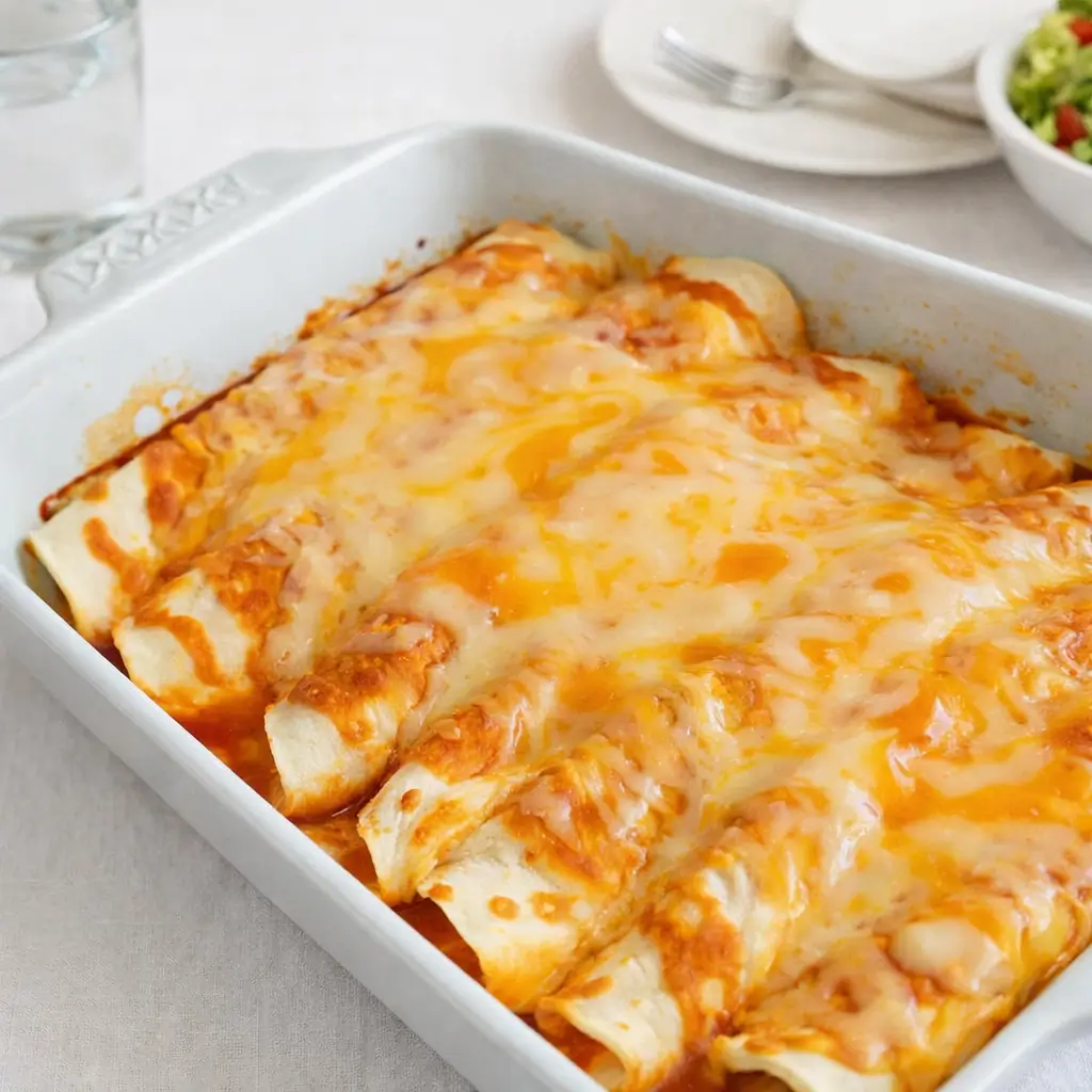 5 Ingredient Beef Enchiladas – Simple, Cheesy, Delicious