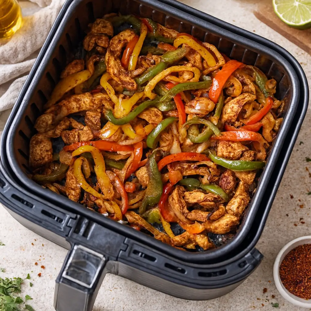 Air Fryer Chicken Fajitas – Quick and Flavorful Dinner