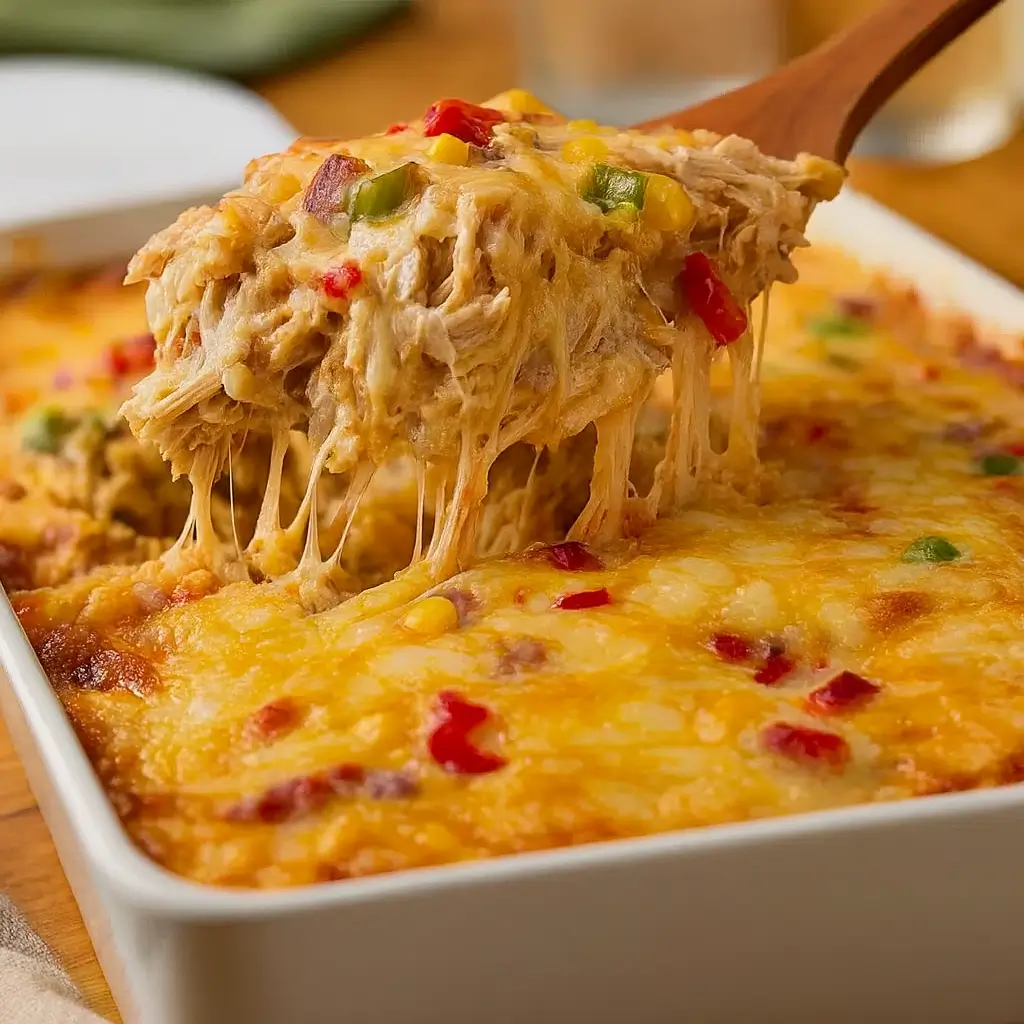 Chicken Fajita Casserole – Cheesy, Creamy, Family Favorite