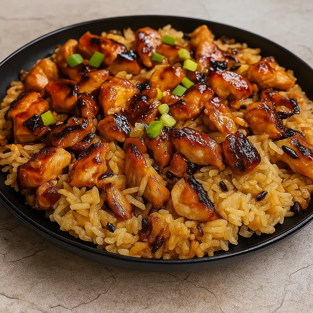 Honey BBQ Chicken Rice – Quick Dinner, Big BBQ Flavor