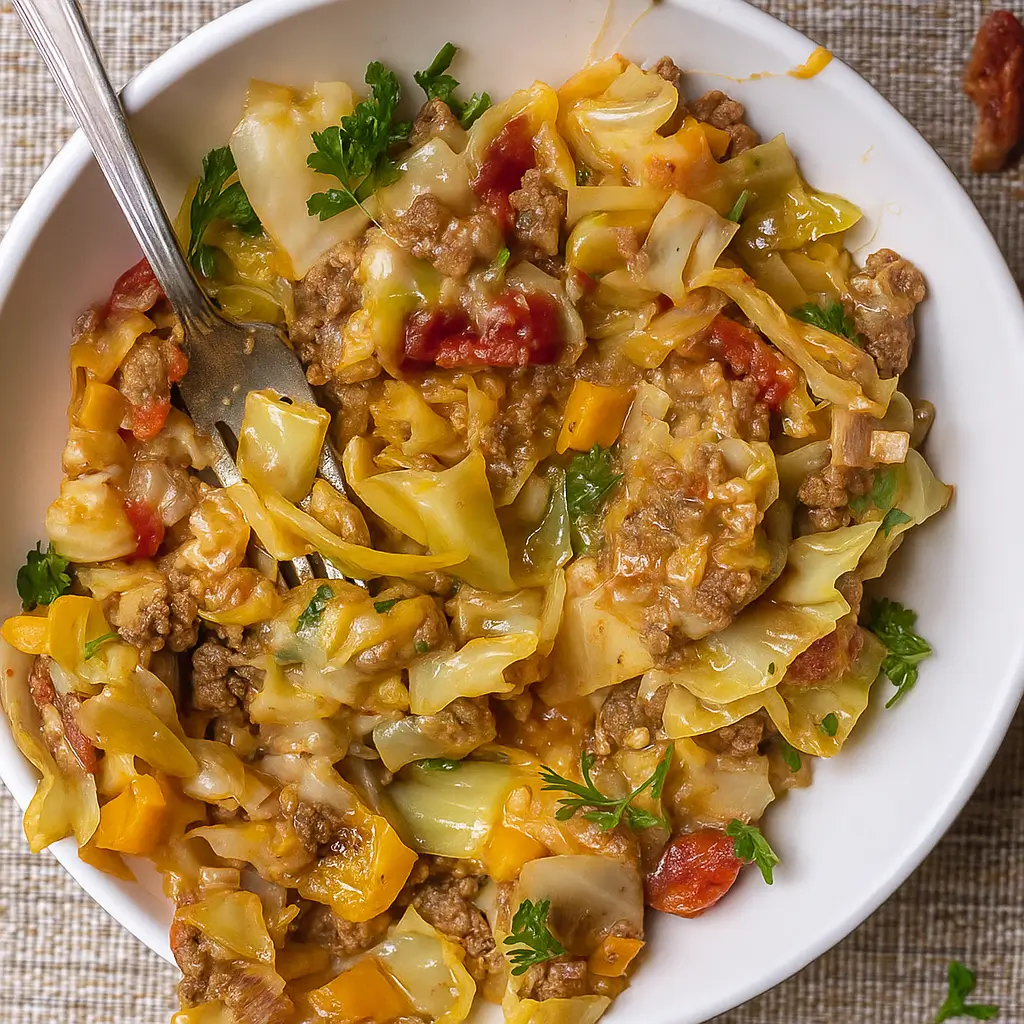 Low Carb Unstuffed Cabbage Casserole – Easy & Delicious Dinner