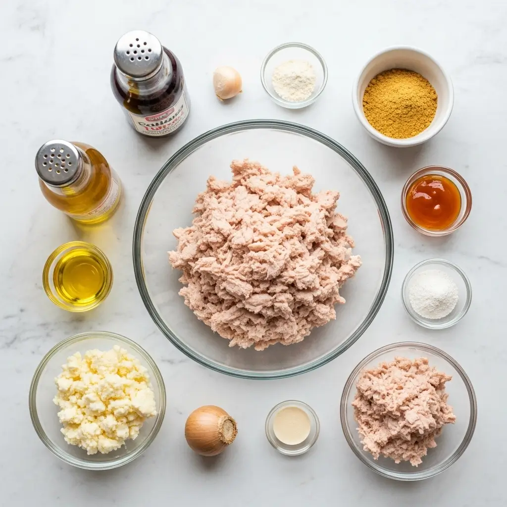 Ingredients for Old Fashioned Tuna Casserole
