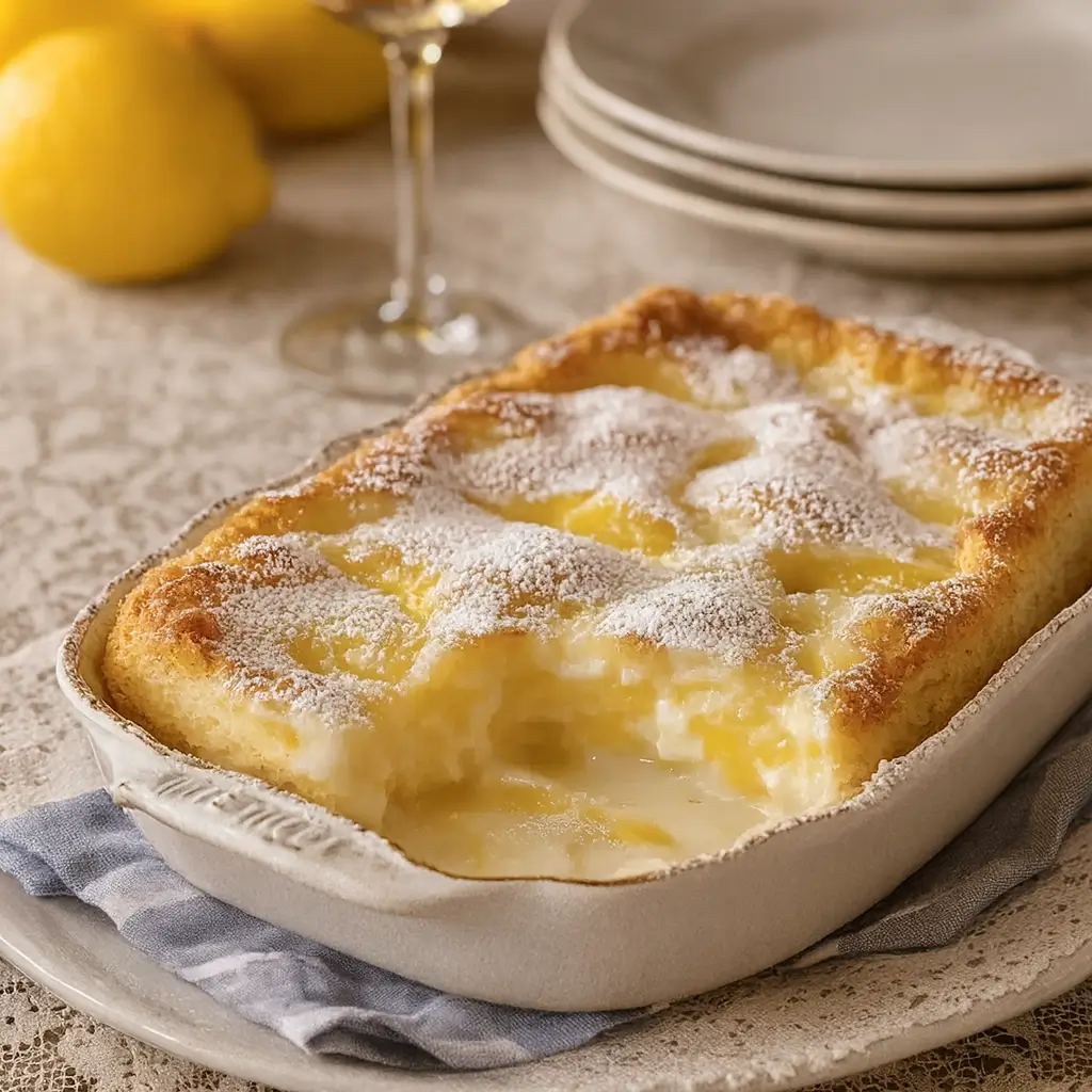 Paul Hollywood Favorite One-Bowl Lemon Dessert That’s Surprisingly Simple