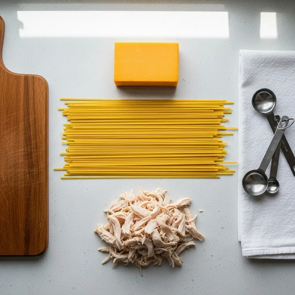 Rotel Chicken Spaghetti Casserole Ingredients