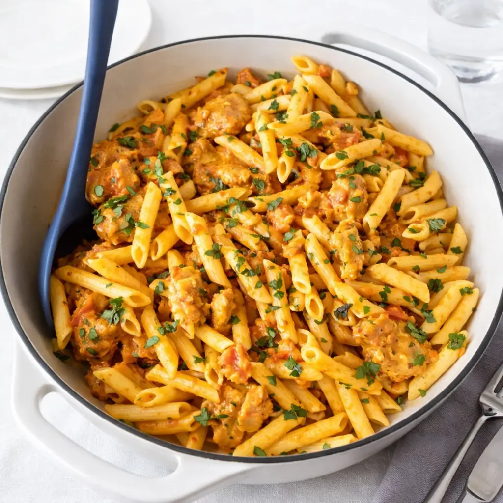 Southwest Chicken Alfredo – Quick, Cheesy, Flavor-Packed Meal